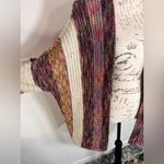 In Loom  Soft Knit Colorful Open Sweater Size M/L Photo 8