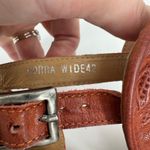 Miz Mooz  Corra Sandals Size 11 Wide Brown Leather Low Heel Cutout Boho Comfort Photo 12