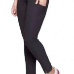 Athleta  wander slim ankle pants hiking travel black pants size 0 Photo 0