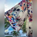 Umgee  Floral Kimono | Fringe Crochet Bottom | Size Med/Lg | Beautiful Boho Photo 9