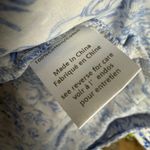 Caroline Constas Yara Blue Toile Floral Off Shoulder Puff Sleeve Maxi Dress S Photo 15