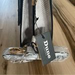 Dune London New  Gray Structured Jeweled Crossbody Bag Photo 3