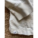 Puma Speckled Light Gray Grey Crewneck Sweatshirt Activewear Top Shirt Women XS Photo 5