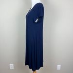 Market Spruce Dress Womens‎ Large Navy Blue T Photo 5