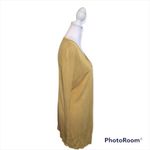 Premise  Mustard Yellow Open Duster Sweater Size Small Photo 1