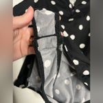 Abound  Black and White Polka Dot Bodysuit Photo 5