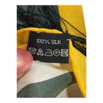 Vintage Green Bay Packers 100% Silk Striped Scarf w/ Tassels – EUC 60” x 8” Gold Photo 7