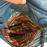 Montana West  Crossbody Bag for Women Soft Washed Faux Leather Multi Pocket Blue Photo 6