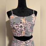 Gypsies & Moondust EUC  Gray and Purple Floral Matching Set size medium Photo 1