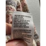 Francesca's  Blue Rain Sweater Womens XS Colored Cropped Long Sleeve Knit Top Photo 4