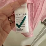 Urban Outfitters  | Baby Pink Feminine Tiered Embroidered Remnants Maxi Skirt, M Photo 6