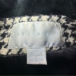 The Limited 100% Wool Vintage 90s  Houndstooth Pea Coat Velvet Collar Size 4 Photo 4