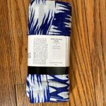 Michael Stars  Ruana Scarf Sarong Swim Cover-up‎ Brushed Batik Blue White NWT Photo 3