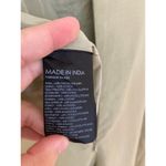 Club Monaco  4 Midi Length Wide Leg Green Jumpsuit Pistachio EUC Linen Cotton Photo 14