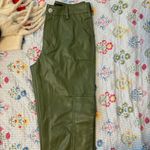 Forever 21  Olive Faux Leather Pants Photo 2