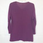 Dress Barn  3/4 Ruched Sleeve V-Neck Sweater  Size XL Photo 2