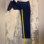 Nine West Women’s  Navy Blue Plaid Trousers Photo 6