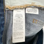 Madewell  Rigid Denim A-Line Button Fly Mini Jean Skirt Destructed Edition 26 Photo 7