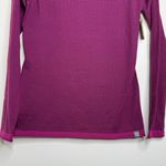 Title Nine NEW  Base Layer Sweater Top Mock Neck Women’s Size Small Mauve Purple Photo 0
