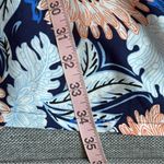 Gypsie Blu Floral Strapless Dress in Blue and Pink S Photo 6