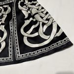 White House | Black Market WHBM Size 6 Black White Strapless Cocktail Dress Silk Photo 1