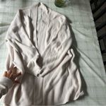 Lululemon Cream Open-Front Sweater Photo 5