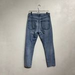 AGOLDE Blue Distressed Jamie High Rise Classic Jeans Sz 27 Photo 11