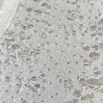 ZARA Metallic Jacquard Knit Top Women's Large Retail $60 Photo 8