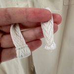 Lou & grey  Tan Cotton Elastic Drawstring Waist Pocket Cropped Pants Size Large Photo 5