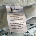 Lulu's Romance Language Light Blue Backless Lace Dress Size L Photo 6