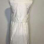 Anthropologie Maeve white button down sleeveless shirt dress size 00 NWT Photo 4