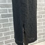 Tocca Womens Black Embroidered Little Black Dress. Red Bow Cocktail | Size undefined Photo 5