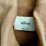 Aritzia Wilfred Cropped Rebecca Sweater Cowl Neck and Bubble Sleeves Large Photo 4