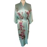 OLD SHANGHAI Women’s Silk Kimono Long Robe Hand Photo 2