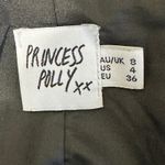 Princess Polly Womens S Black The City Cropped Blazer Minimalist Chic Corpcore Photo 4