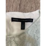 White House | Black Market  Size 4 Lace Light Teal Flare Sleeve Dress Photo 2