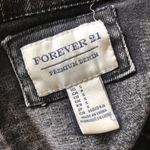 Forever 21  premium denim size small Jean jacket Photo 2
