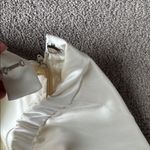 Jovani  Ivory Satin Three Piece Skirt Set SIZE 14 Photo 13