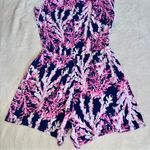 Lilly Pulitzer Women’s  Gianna Romper in Nauti Navy Print size XS Photo 2