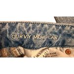 American Eagle Women's Curvy Mom Jeans Size 4 Blue High Rise 5-Pocket Photo 7