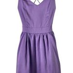Tobi  Purple Lavender Open Back Tulle Dress Photo 0