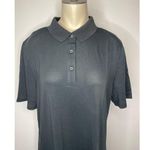 Outdoor Voices Black Birdie Polo Dress Black Athletic Preppy Size XXL NWT Photo 6
