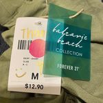 Forever 21  Olive Green Ruched Bodycon Pencil Mini Skirt Photo 2