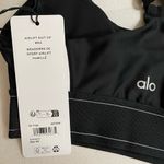 Alo Yoga NWT  Airlift Suit Up Removable Pads, adjustable straps Black & White XS Photo 9