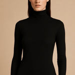 Mossimo Supply Co. Black Ribbed Top Turtleneck Size XS. NWT Photo 0