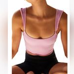 Free People Movement Free Throw Ruffle Longline Bralette Size M Photo 0