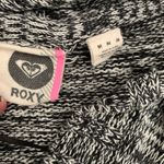 Roxy  Knit Gray Sweater with Hood & Pocket Photo 2