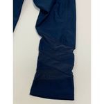 Apana  Women's Jegging Pull On Pants Elastic Waist Blue Mesh Hem Small Photo 1