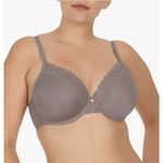 Natori Size 32DDD Bra 7313219 Refined Contour Underwire Gunmetal Cool Touch Gray Photo 0