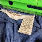 Gold Flava Women Super Plus 30 Denim Skirt Flare Side Pockets Pull On Stretch Size undefined Photo 4